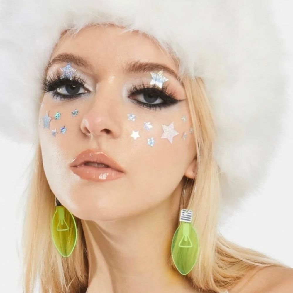 Lemon Merry And Bright Bulb Earrings